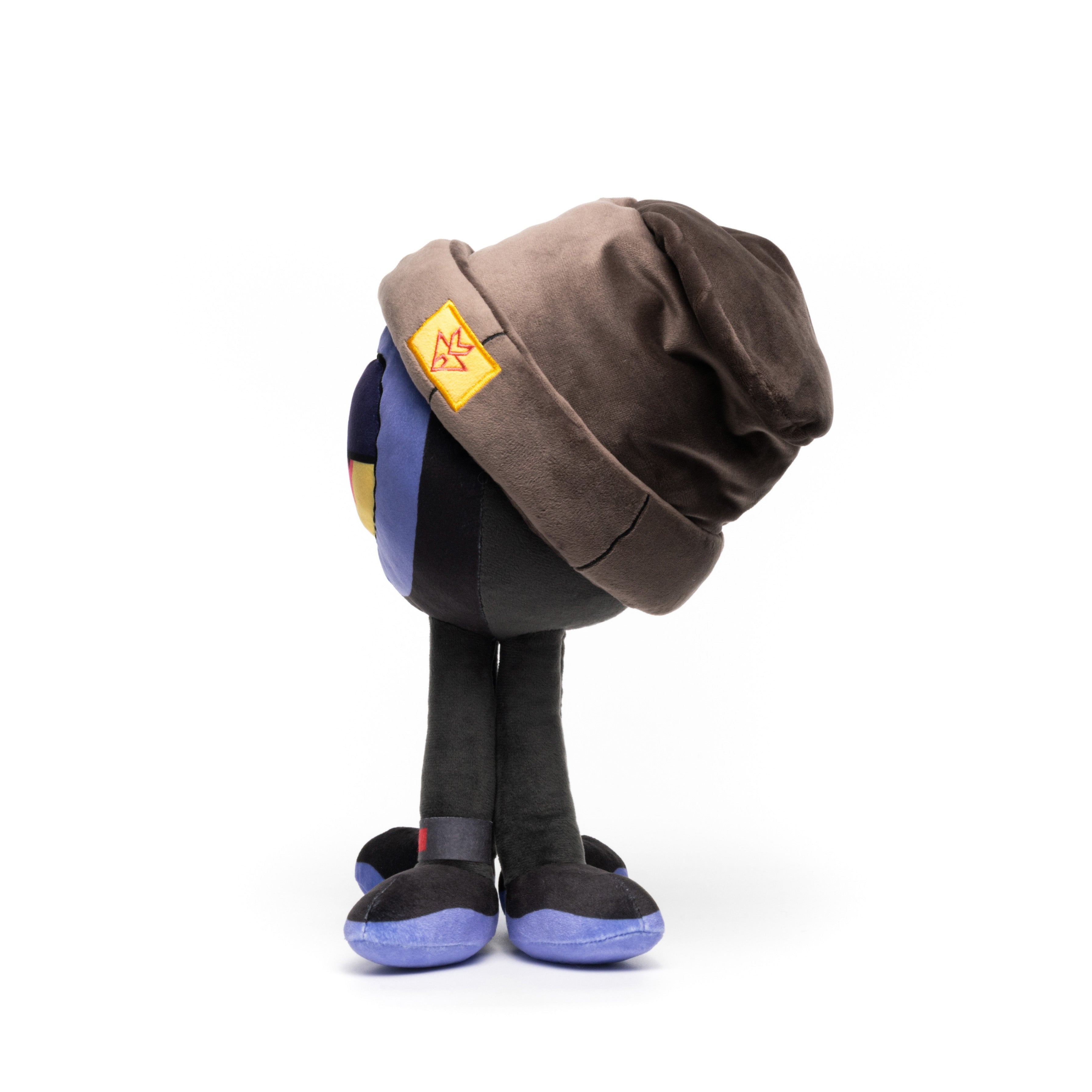 Side view of Gloom Plush from Run Monster Run