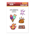 Icons Sticker Pack glossy Run Monster Run stickers