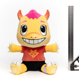 Zappy Plush size comparison image